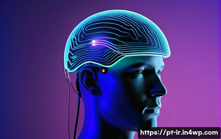 뇌파 모니터링 기술의 진화를 추적하기 - A futuristic wearable brainwave monitoring device featuring ultrathin, flexible wireless electrodes ...